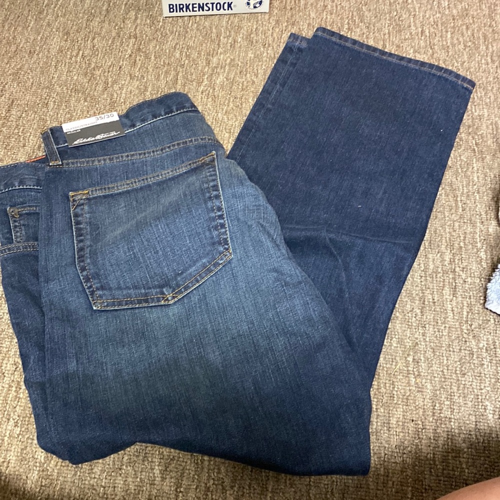 Eddie Bauer Classic  Straight Jeans 35/30